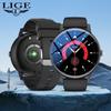 LIGE High-definition Round Screen Fashionable Smartwatch Bluetooth Call Sports  Waterproof Smartwatch Health Monitoring Smart Bracelet Men Smartwatch