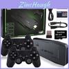 Console de jogos retrô M8 com HDMI, sistema de jogos para TV doméstica e controles sem fio para dois jogadores.