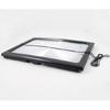 Glass Hands-Free Large Rectangular Desktop Reading Magnifying Glass with 4 LED