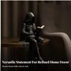 Character Figurine Gothic Statue Charming for Desk, Home Library, Collectors