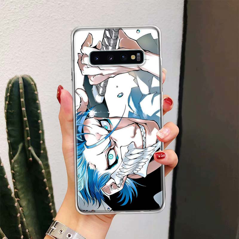 Bleach Grimmjow For Samsung Galaxy Note 20 Ultra 20 10 Pro 9 8  Phone Case S10E S10 Plus S9 S8 + S7 Edge M21 M32 Cover