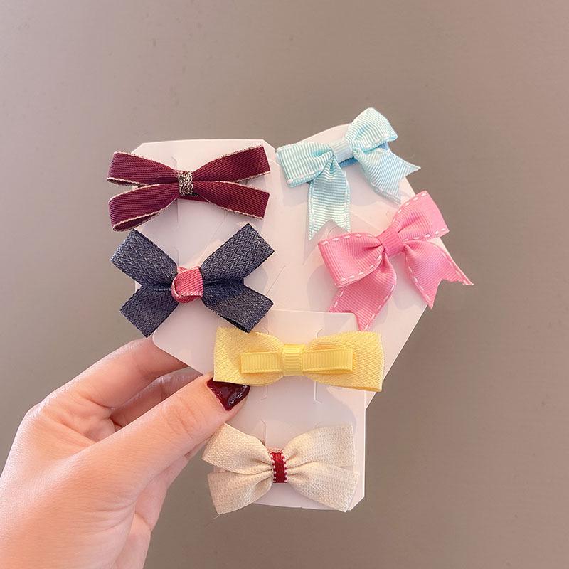 

Mini Bow Baby Hair Clips: Cute, Safe, and Gentle Headwear Accessories for Babies