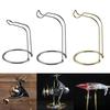 Spinning Reel Rack Fishing Gear Stand Shelf Stainless Steel Fishing Reel Display Stand Fishing Reel Accessories