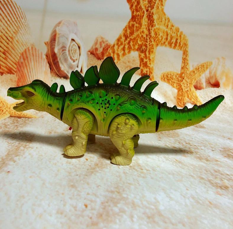 Kids' Electronic T-Rex Dinosaur Toy with Lights, Sound, and Walking Motion - Perfect Gift for Boys