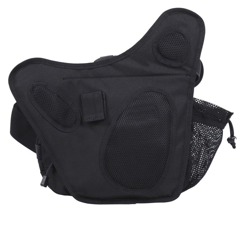 Cybertron Tactical Front MOLLE Camera Black Bag/Shoulder Bag, Compatible, Multifunctional, Military-Grade, Waterproof, Bag,