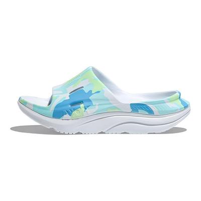 Ora Recovery Slide 3 Casual Breathable Hollow Non-Slip Odor-Resistant Slide Sandals Unisex Sandals Blue 1156730/ILD