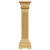 Vidaxl Klasyczny Kwietnik Kolumna, Jasne Drewno, 17X17X66 Cm, Mdf