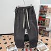 American retro jeans men's spring and autumn new loose straight men's clothing high street washed tide brand casual long pants
