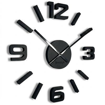 Stick-on Wooden Wall Clock EKO 75cm