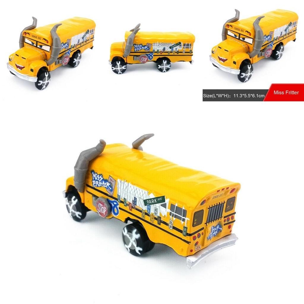 Vibrant Yellow Miss Fritter Diecast Toy Car For Kids Ideal For Holiday Gifts