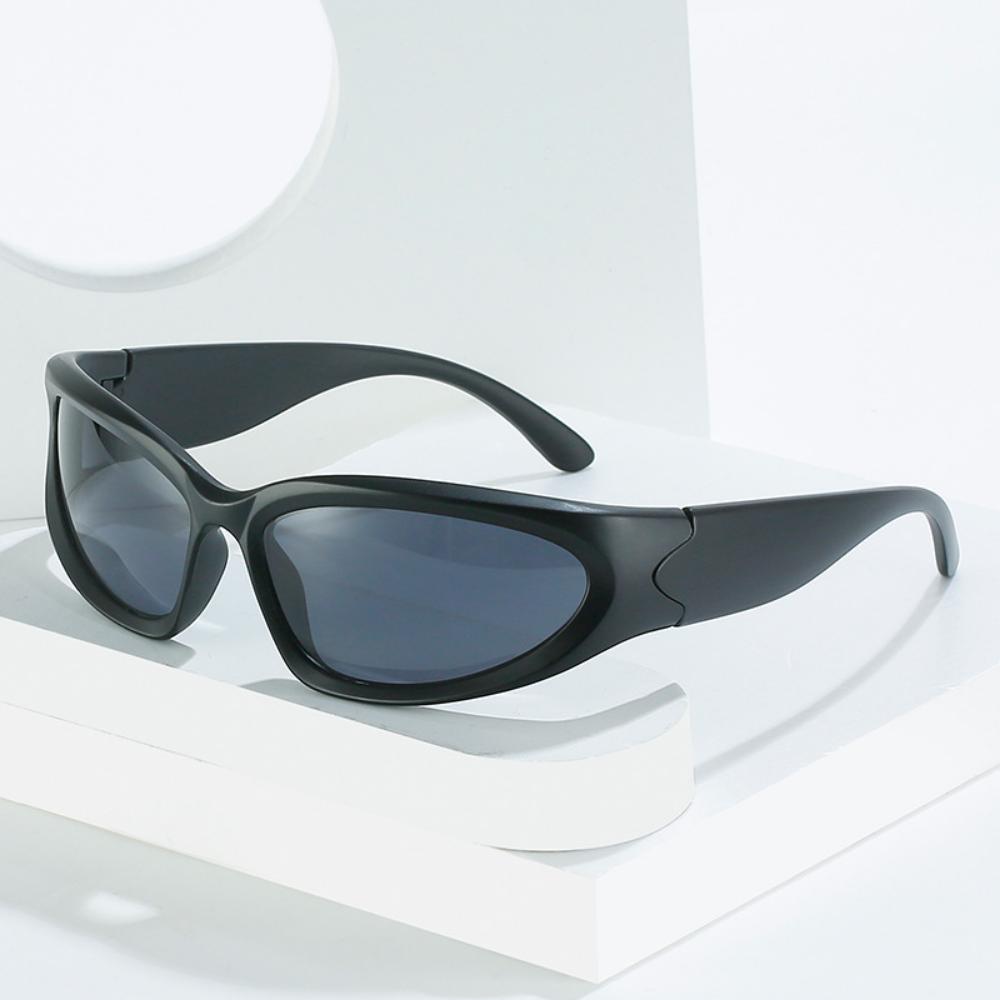 Popular Women's Sunglasses Punk Sunglasses Unique Sports Sun Glasses Men UV400 Goggle Shades Mirror Colorful  Eyewear