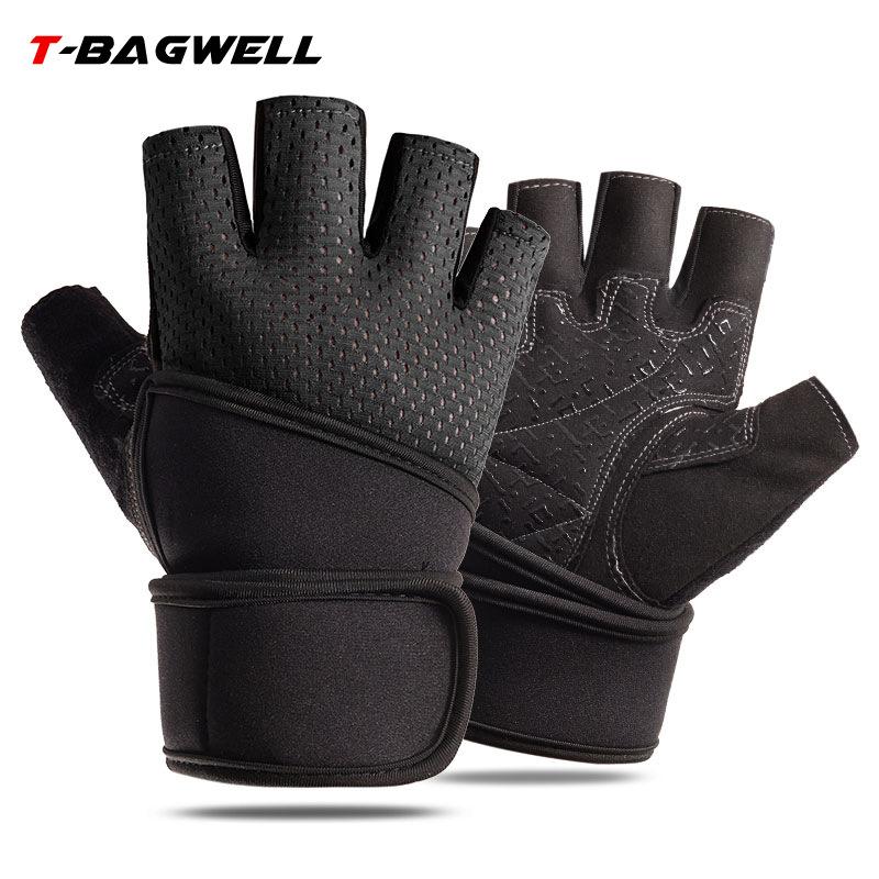 

Fitness gloves, wrist guards, pressurized half-finger training, sports, non-slip, shock absorption M