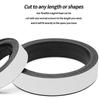 1Meter 39.37inch Rubber Magnet Tape Self Adhesive Magnets Stripe  Refrigerator Photo Posters