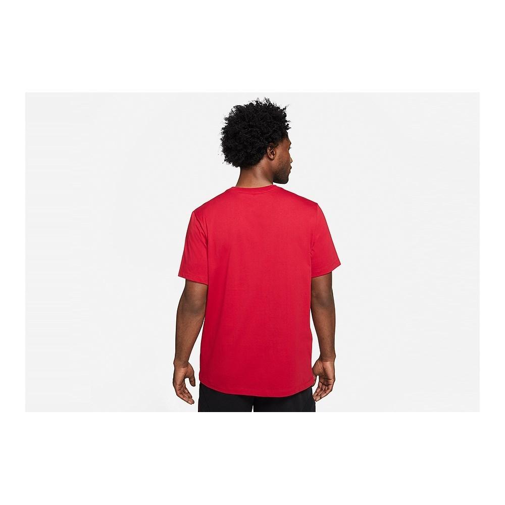 Nike Jordan Air T-shirt Round Neck Red Gym