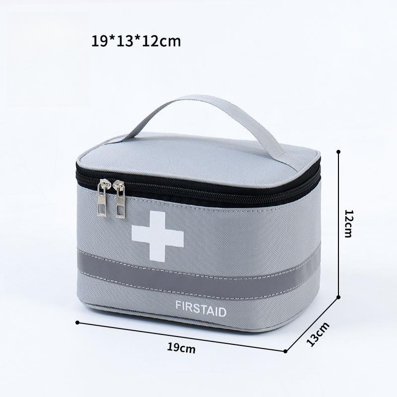 Portable First Aid Kit Medical Bag for Women Men Emergency Health Storage Organizer for Outdoor Travel Home