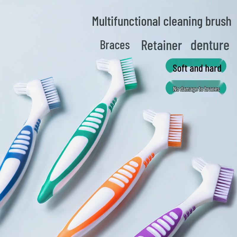 Denture & Aligner Double-Sided Cleaning Brush - 31g