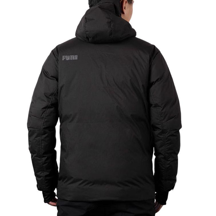 Puma Casual Warm Thick Short Sleeve Down Jacket Unisex Outerwear Black 848313-01