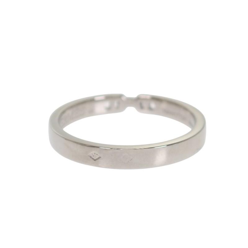 HERMES  #9(JP Size)  ring Pt950Platinum Women