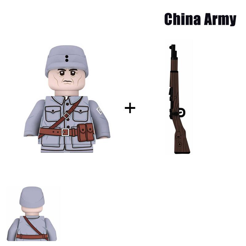 Kinderspielzeug WW2 Militär Armee Bausteine US UK Sowjet China Frankreich Soldaten Mini Actionfiguren Spielzeug für Kinder Weihnachtsgeschenke