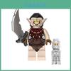 Premium 18 Peças Senhor dos Anéis Orcs Goblins Sauron Minifiguras Blocos de Construção Para Crianças e Adultos