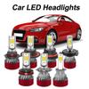 LED H4 H7 Car Headlight H1 Bulb H8 H11 9005 HB3 9006 HB4 9007 H13  9012 Led  headLights 20000LM Turbo Fan DC12V COB Auto Light