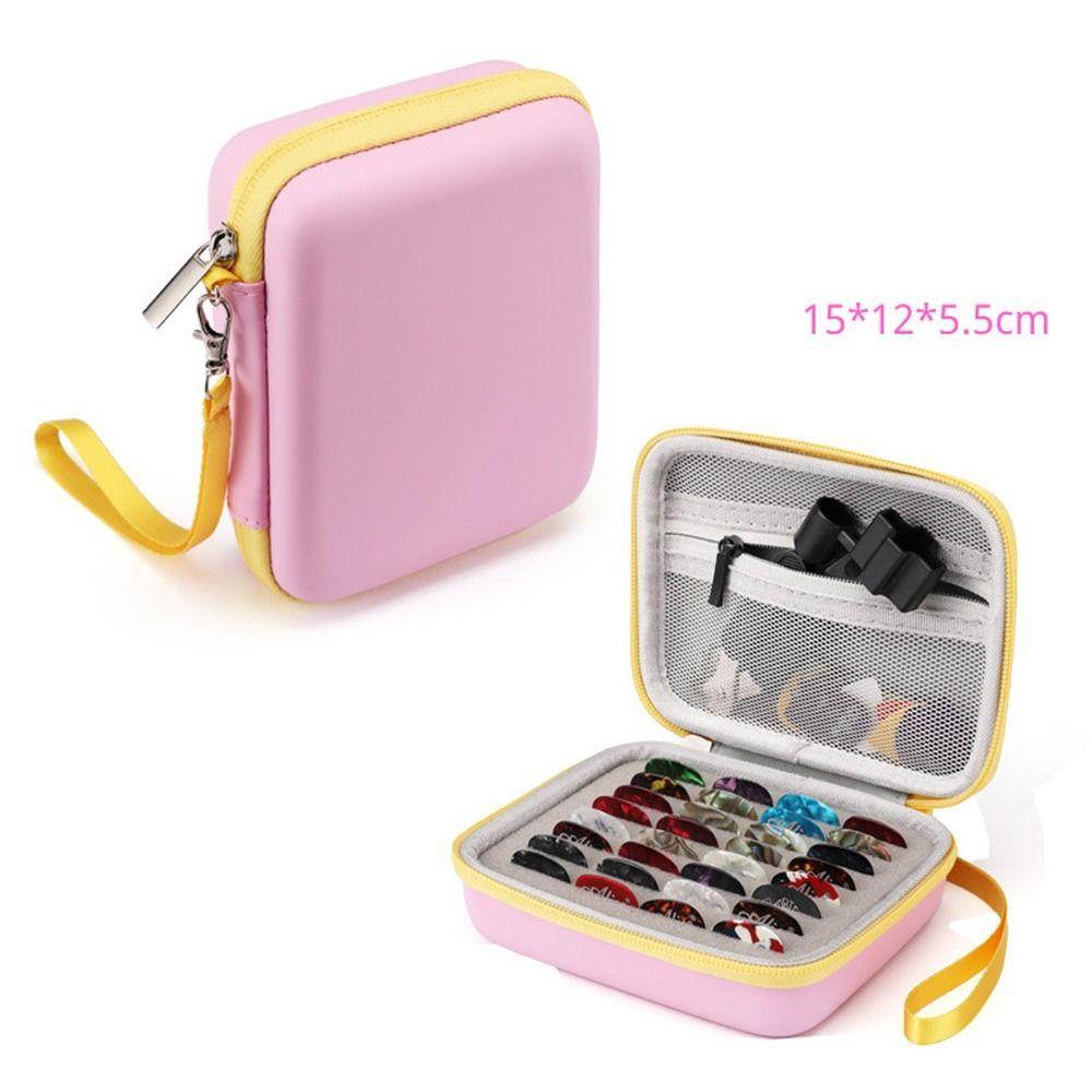 Příslušenství pro kytary Vodotěsná úložná taška trsátek na kytary Taška na pouzdro na trsátka Plectrum