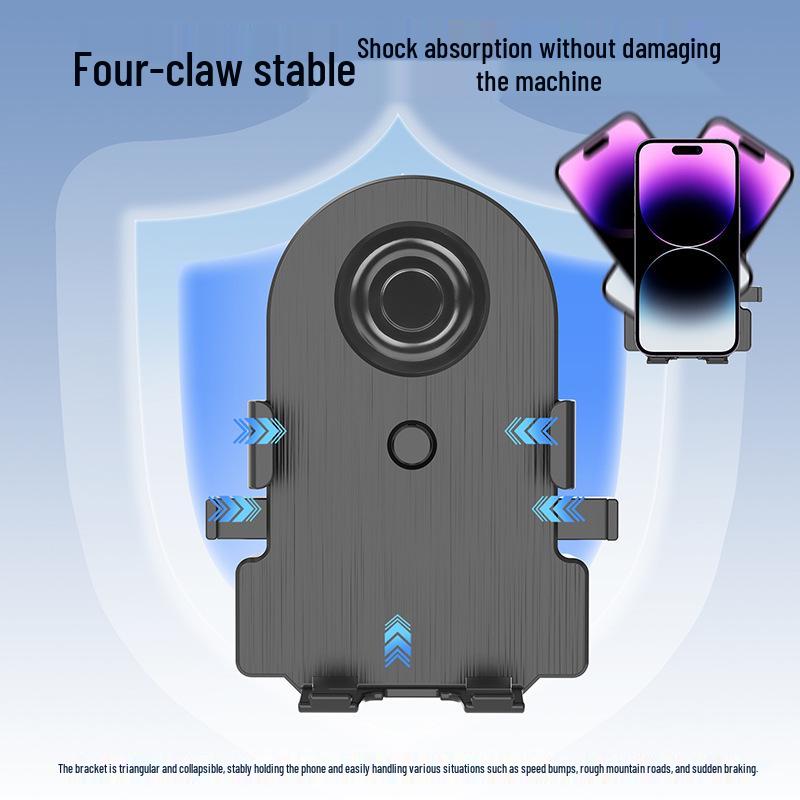 

Foldable Wireless Bluetooth Speaker & Phone Holder for Motorcycle/Bicycle Navigation & Music
