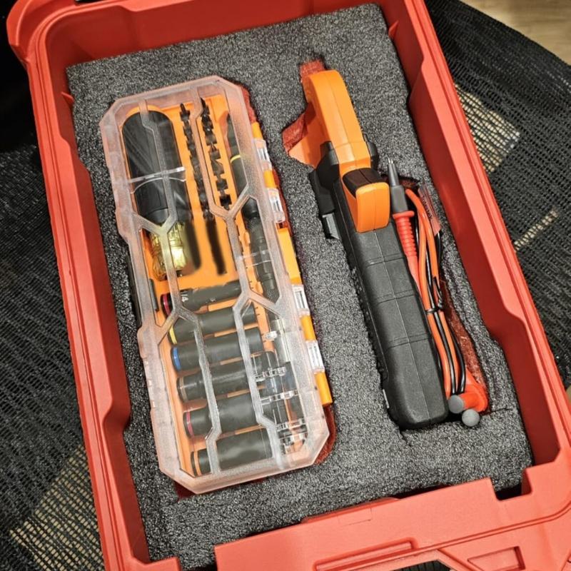 2pcs Customs Fit Foam Padding Inserts for 48-22-8435 Tool Case Liners Easy Cutting To Accommodate Instrument Secure