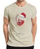Wine Glass Santa Hat Red Wine Xmas Gift Wine Party Unisexs TShirt