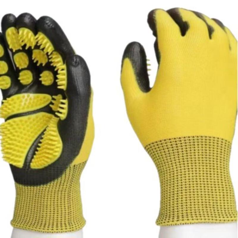 UOSU Cat Deshedding Grooming Gloves