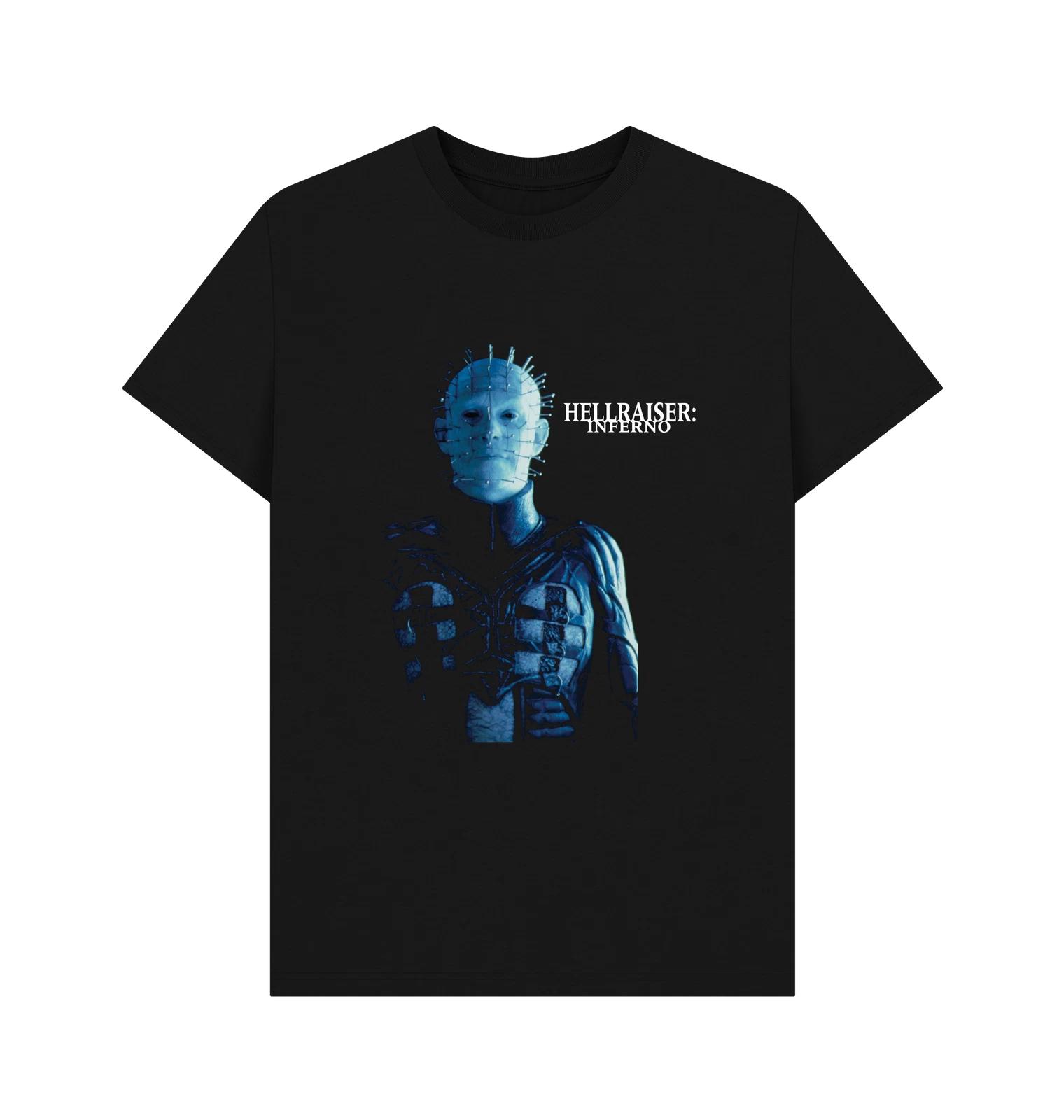 

PREMIUM OFFICIAL Hellraiser Hellraiser Black Inferno Big Print T-Shirt S