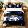 Canterbury Bankstown Bulldogs (1) 3pc Set Suitable for Master Bedrooms Soft and Comfortable an Ideal Gift for Family and Friends Includes One Duvet Co