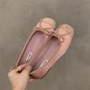 2024 Hot Sale Ladies Shoes Slip on Women's Flats Outdoor Casual Flats Women Bow Tie Mixed Colors Slip on Solft Sole Shoes Women