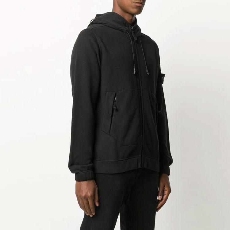 STONE ISLAND Bluză de trening Bărbați Negru 731561420-C0029