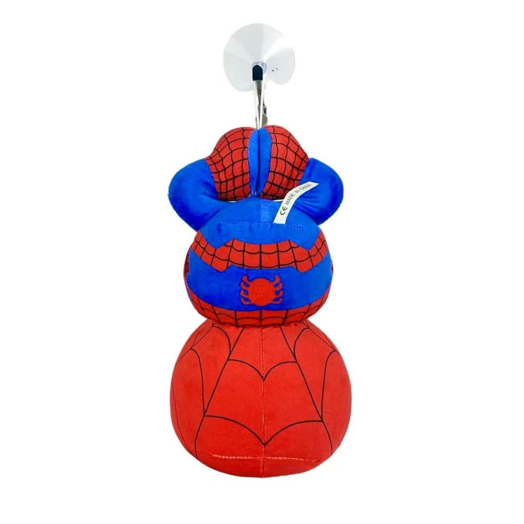 Spider Man Plush Hanging Toy Inverted Suction Cup Creative Doll New Stuffed Figure