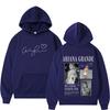 Singer Ariana Grande Album Tour 2026 Print Hoodie Men Women Fashion Sweatshirt Long Sleeves Casual Loose Pullover Streetwear