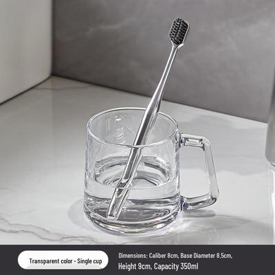 OLOEY Glass Mouthwash Cup