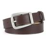 Spring Classic Plain Pin Buckle Belt Women'S High-End Dress Decorative Pu Belt