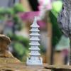 Multifunctional Gardening Sandstone Pagoda Artificial Micro Landscape Ornament  Flowerpot