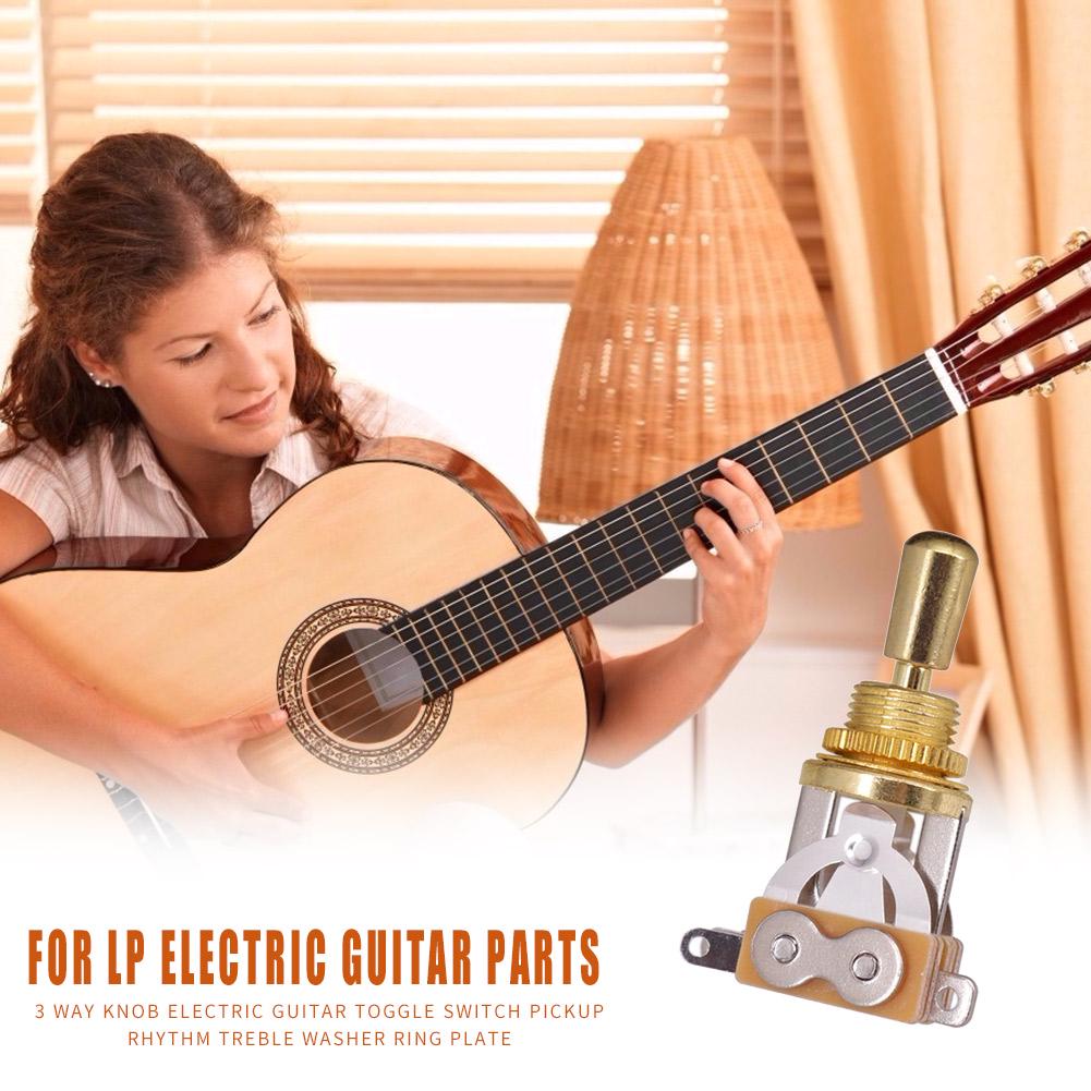 Musical Guitar Selector Musical Instrument Pickup Toggle Switch 3 Way Enjoyable Instrument Supplies for LP EPI Guitar