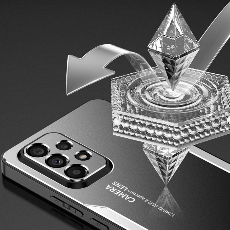 For Samsung Galaxy A53 5G Case Shockproof Tough Armour Aluminum Alloy+TPU+PC Phone Cover