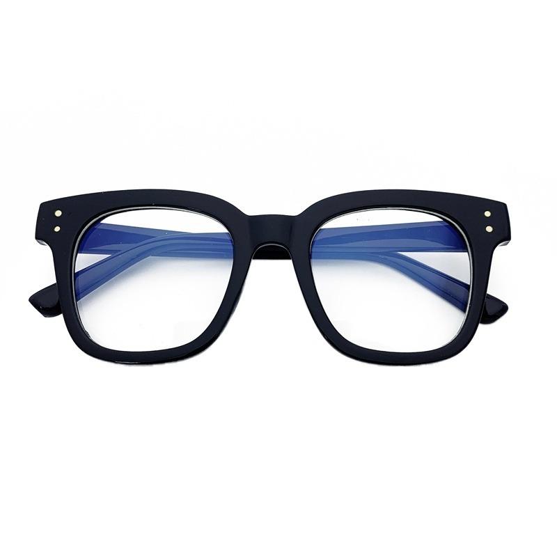 Computer Glasses Plastic Spectacle Frame Women/Men  cermin mata Anti Blue Light Round Eyewear Blocking Glasses Optical Eyeglass
