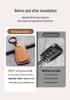 Volkswagen Teramont X & Golf 8 Key Cover: Suede Protective Case with Mirror Design & International Shipping.