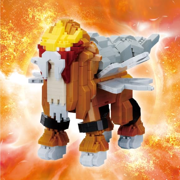 Kawada Nanoblock Энтэй Делюкс издание 7 x 28 x 21 Возраст 12+ и Внутренний Покемон (NBPM_108), см, вверх, Украшение, Хобби, NBPM_108