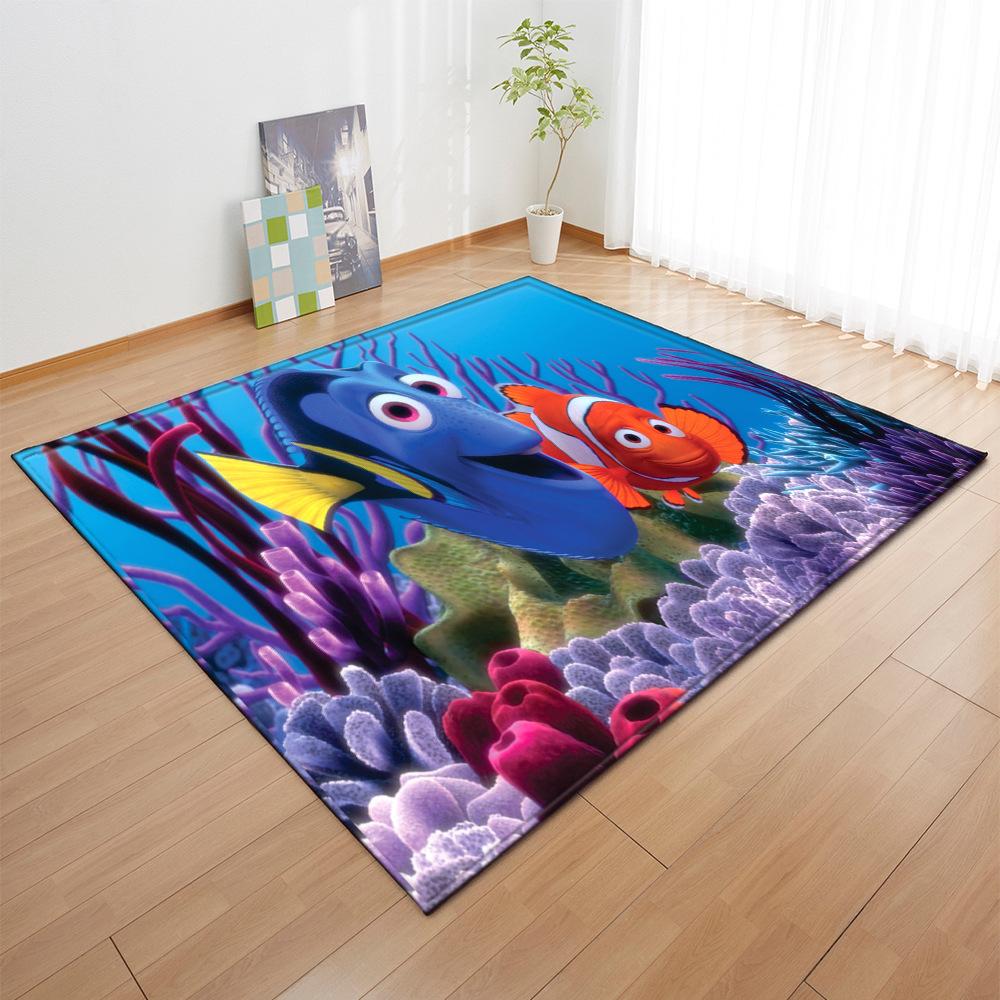 Animal Large Carpet Feather Wind Bedroom Floor Mat