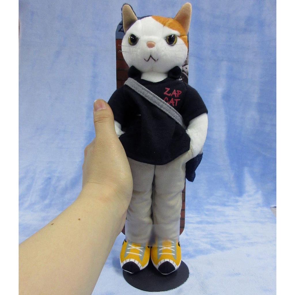 Naitou Design ZAP CAT Plyšová hračka Aki velikost S