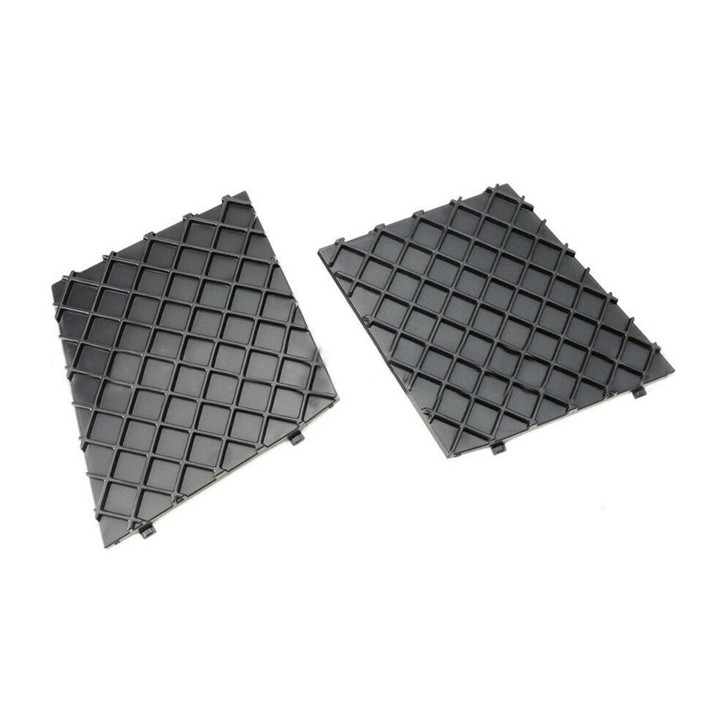 O pereche neagră E60 E61 bara față mașină inferioară ochiuri de protecție placă grilă capac pentru BMW E60 E61 M 51117897186 51117897184 capac bara de protecție