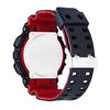 Casio Black and International Model G-Shock GA-110HR-1A, Waterproof, Red,