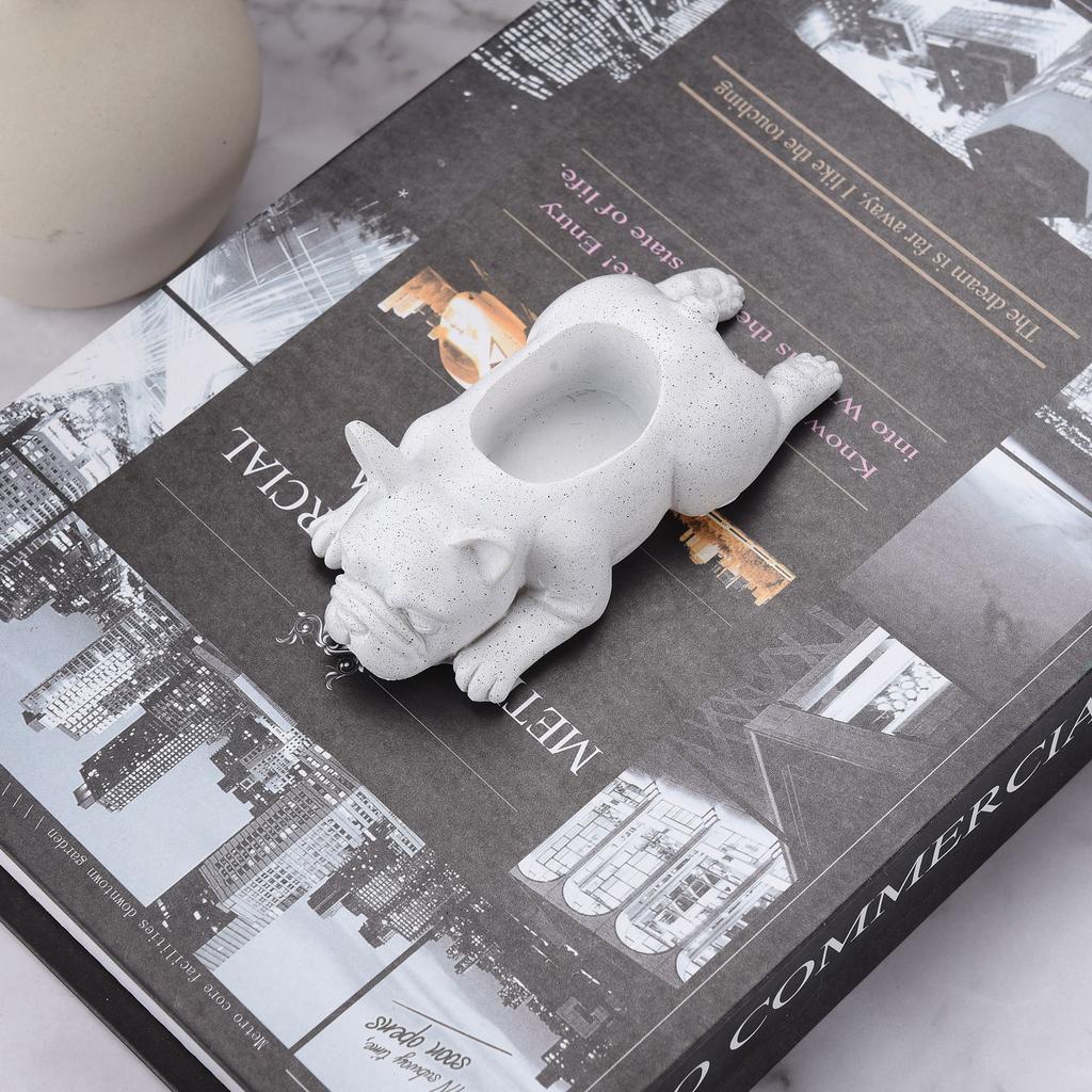 Puppy Pot Decoration Resin Pot Dog Flower Plant Pot