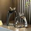 Now Ceramic Apple Ornaments Abstract Art Table Decoration Living Room TV Cabinet Wine Cabinet Ceramic Aesthetic Decoration